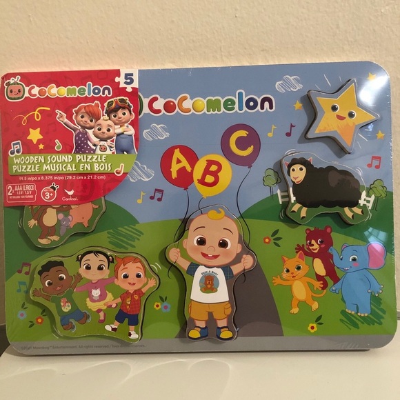 CocoMelon Wooden Sound Puzzle - Picture 1 of 4